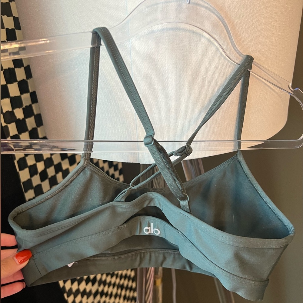 Airlift Intrigue Bra, Dark Cactus Small